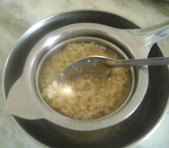 Sieve porridge